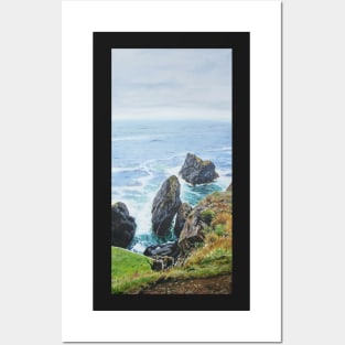 Cornish Coastline Posters and Art